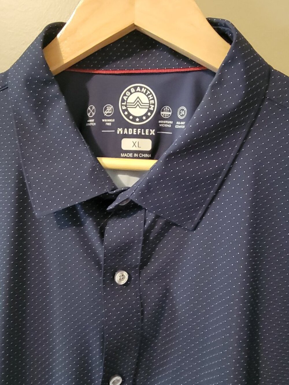 Flag & Anthem - Short Sleeve Madeflex Shirt - Men - XL - Picture 4 of 5